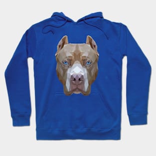 PitBull Low Poly Art Hoodie